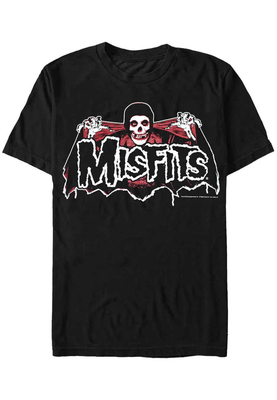 Comfy Look hiking clothes MISFITS BATFIEND TEE