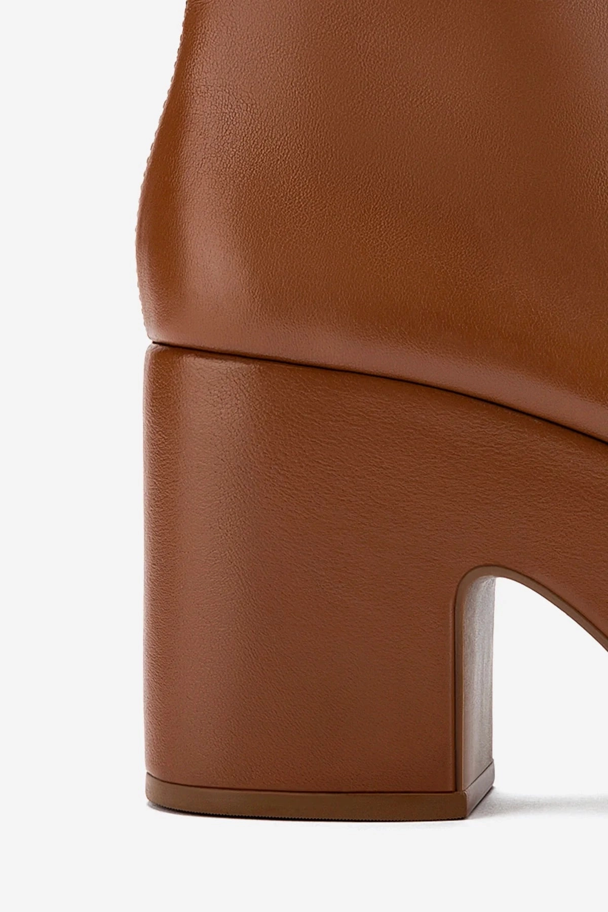 Miso Platform Boot In Caramel Stretch Leather Terrain Tested