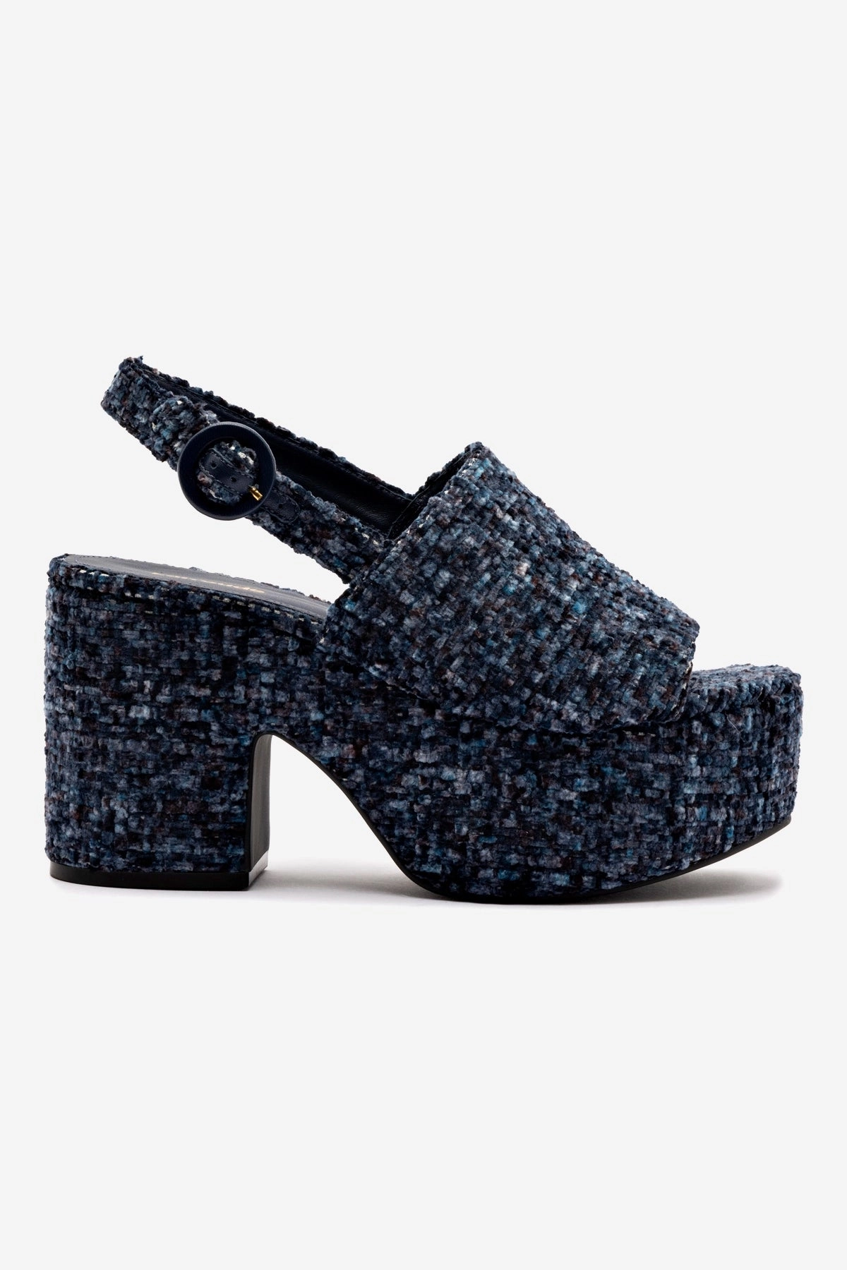 Miso Platform Sandal In Midnight Velvet Classic Outdoor Style