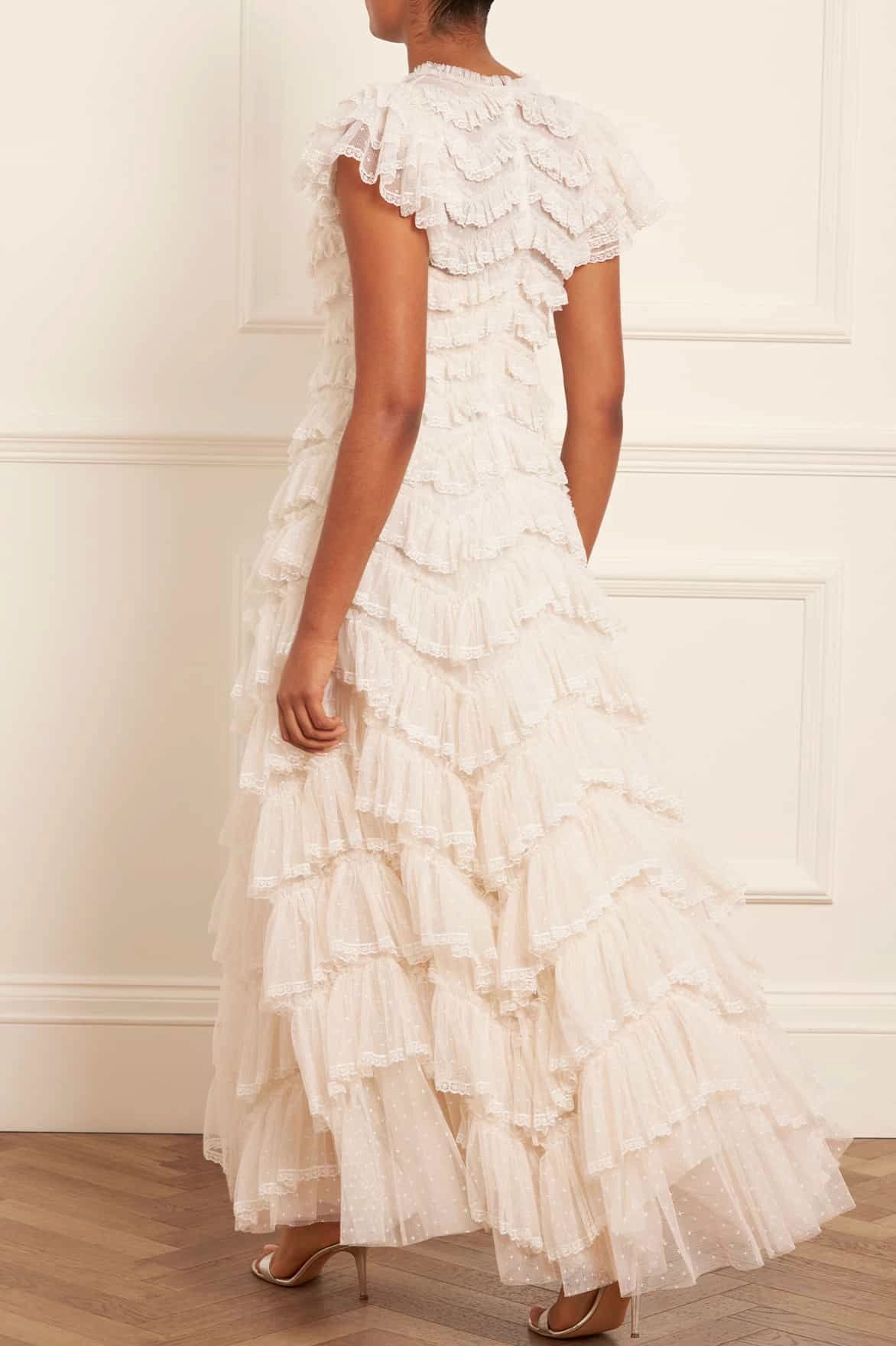 Libby Lace Gown Warm-Layer Trendy Fit