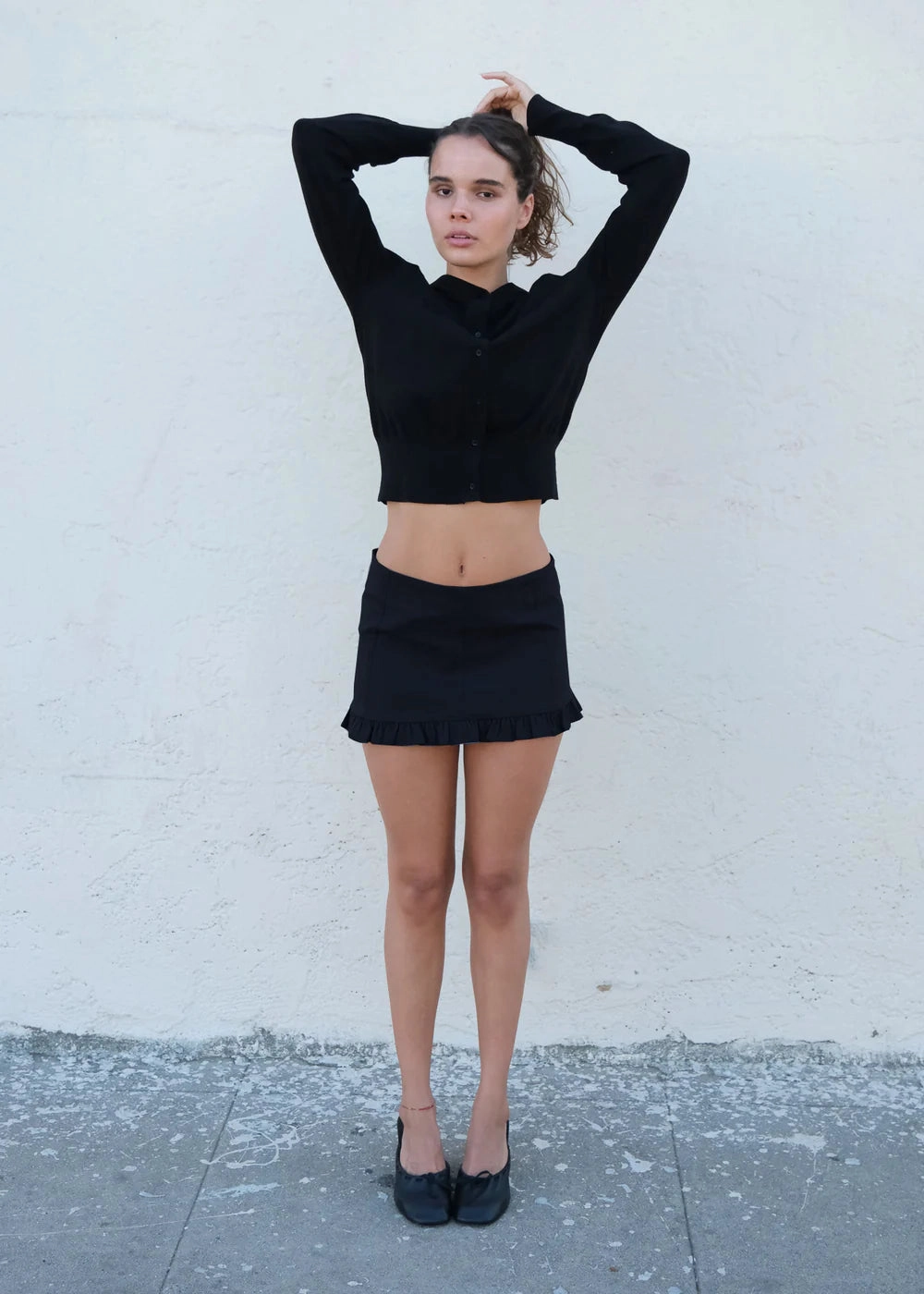 High-End Quality Quick Access Pockets Marcie Mini Skirt