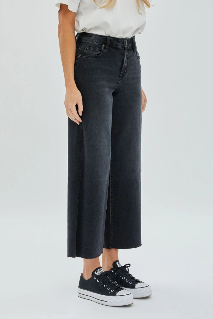 Nori High Rise Crop Wide Leg Jean All Day Comfort Design