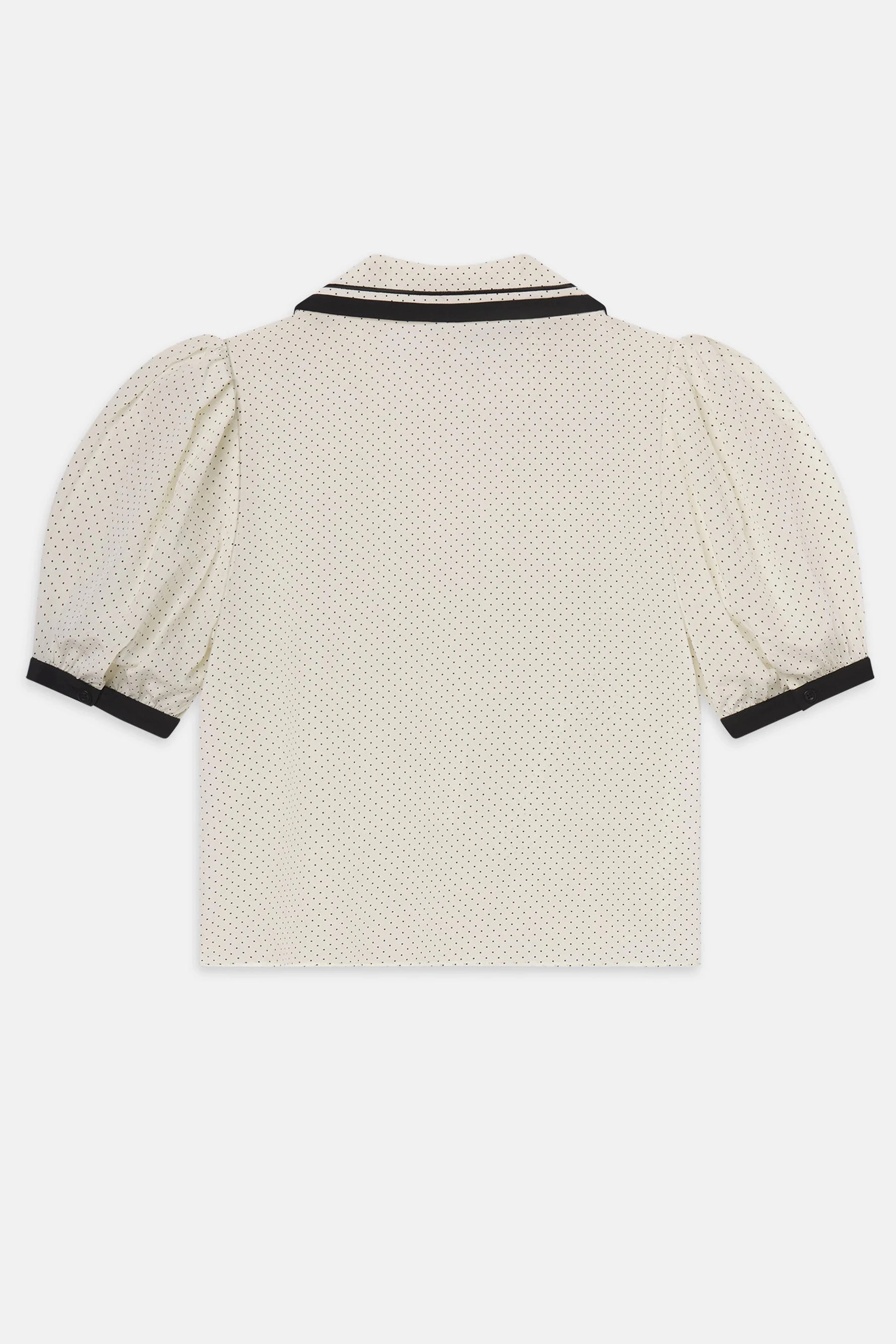 The Polka Dot Sailor Blouse Butter Soft Handfeel