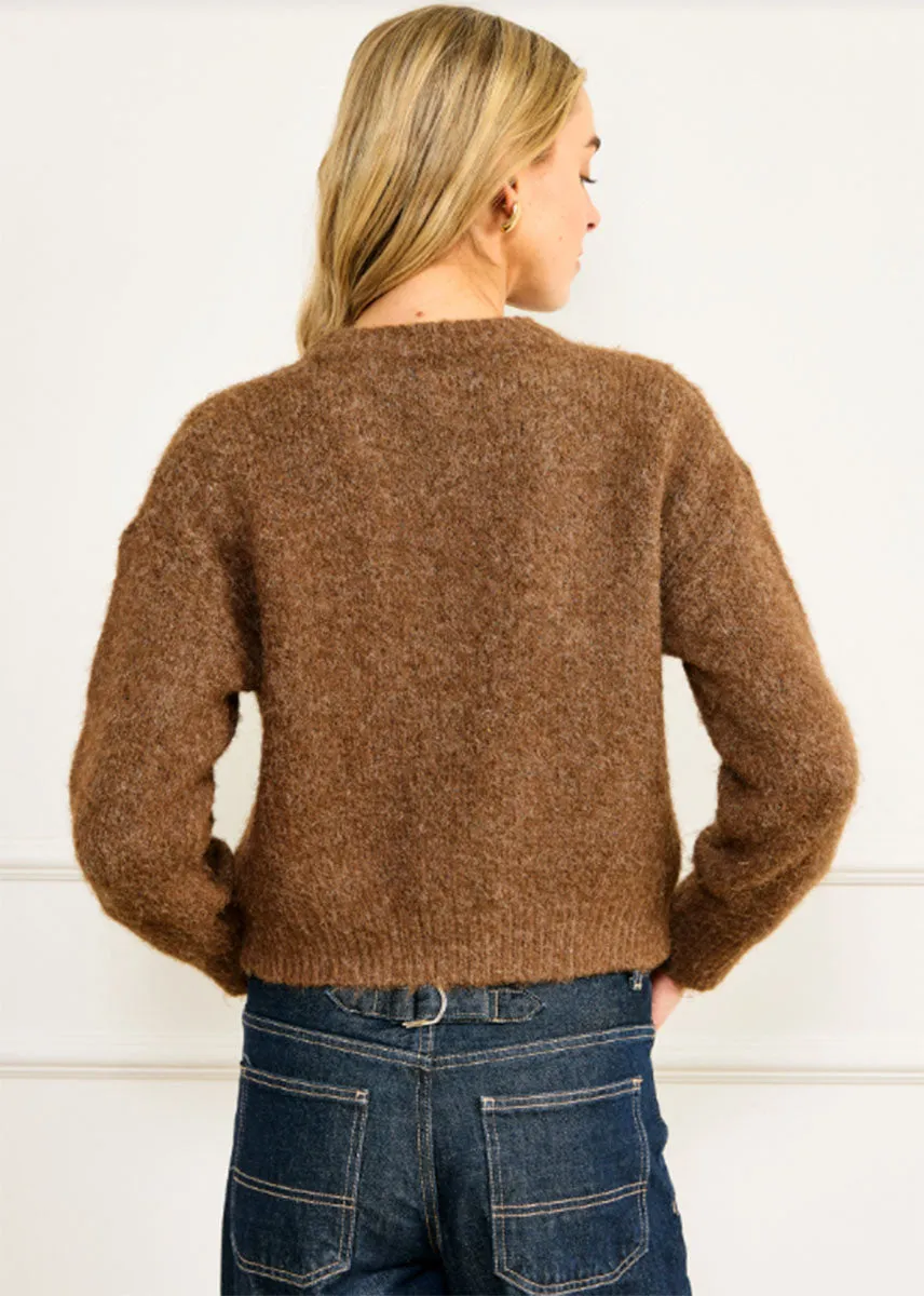 Chic Knit Cozy Style Wear Morgan Cardigan - Brown