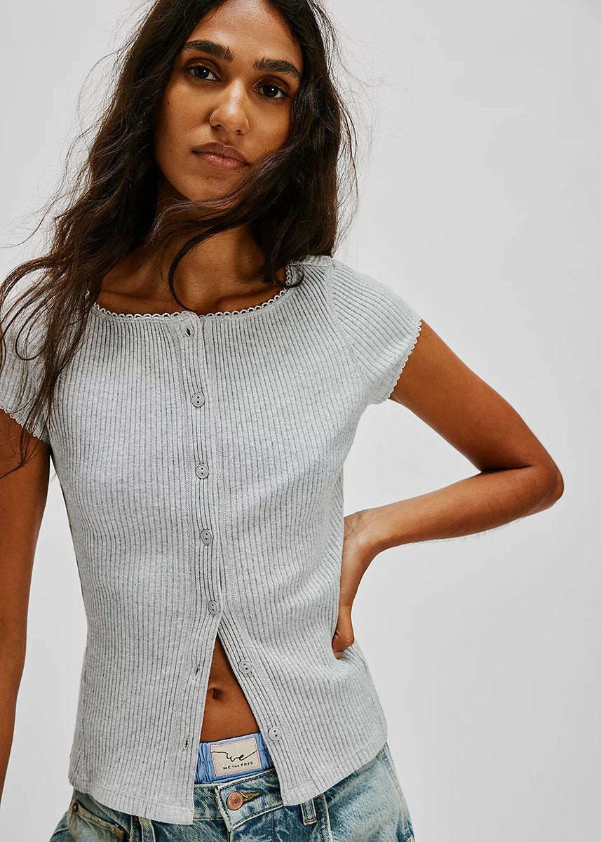 Most Wanted Cardi - Heather Grey Professional Cut