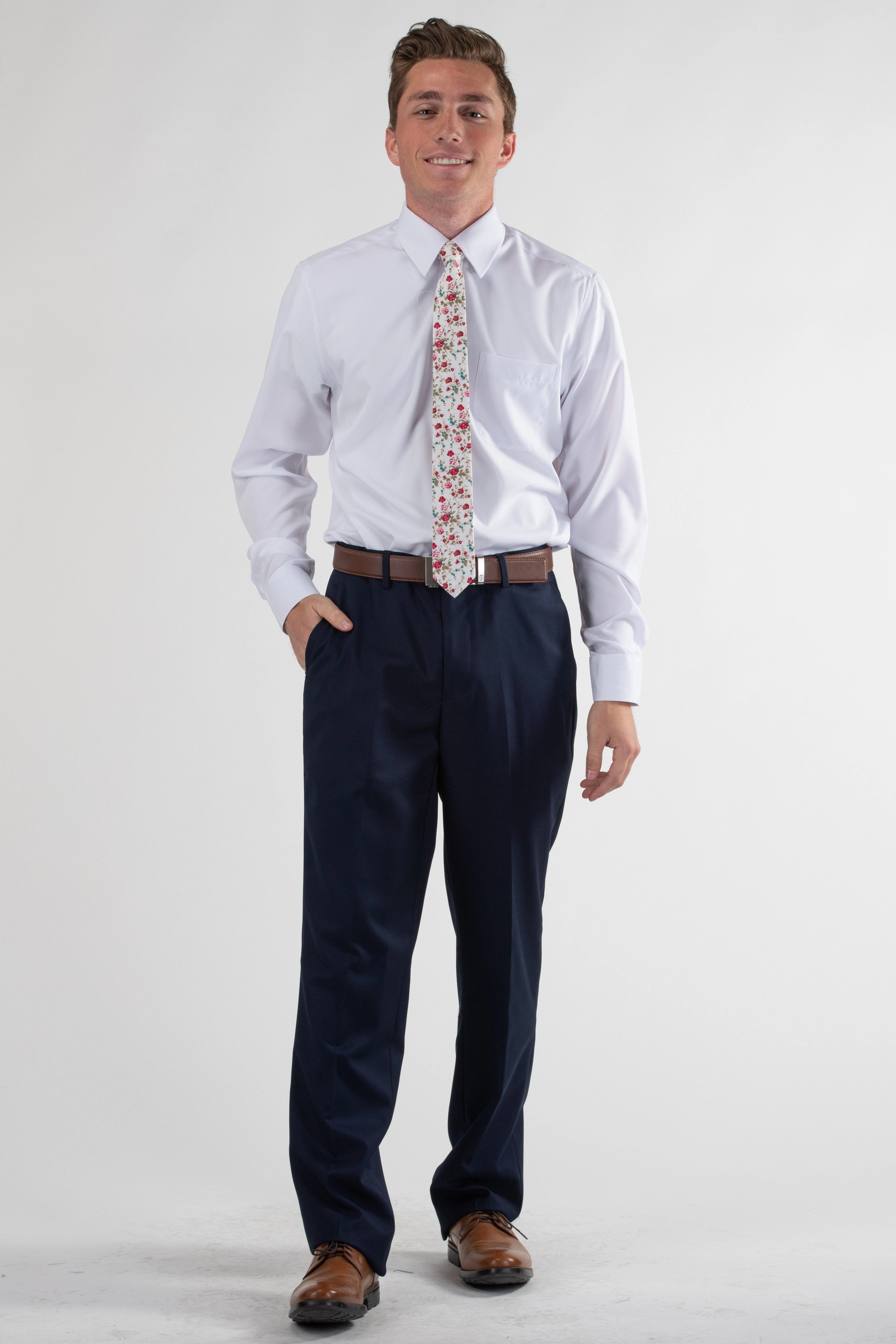 Signature Suit Pant Classic Fit / Navy Quick Pack Flattering Design