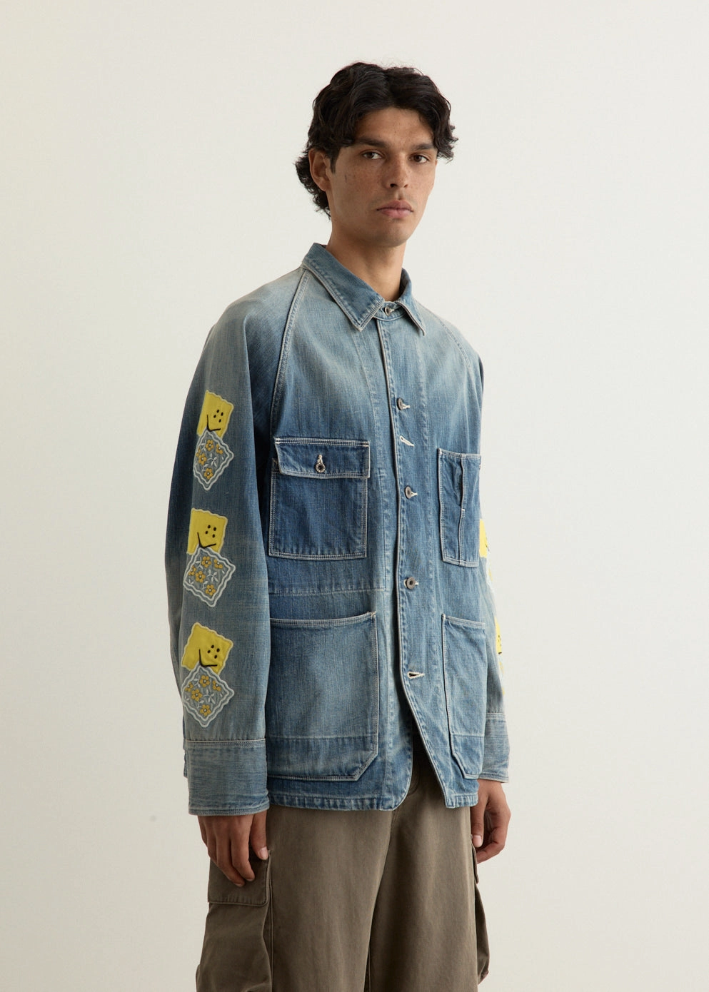 12oz Denim CACTUS Coverall (PECKISH AMIGO Sleeve Model) Traveler Gear Brunch Outfit Casual Friday