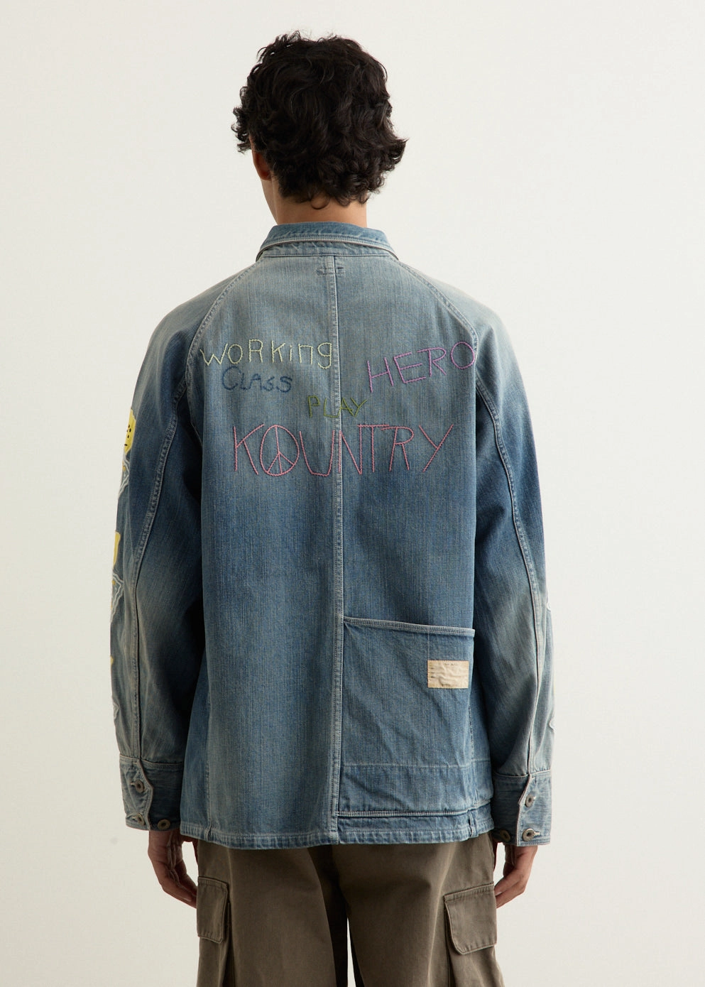 Trendy High Quality Belt Loop Reinforcement 12oz Denim CACTUS Coverall (PECKISH AMIGO Sleeve Model)