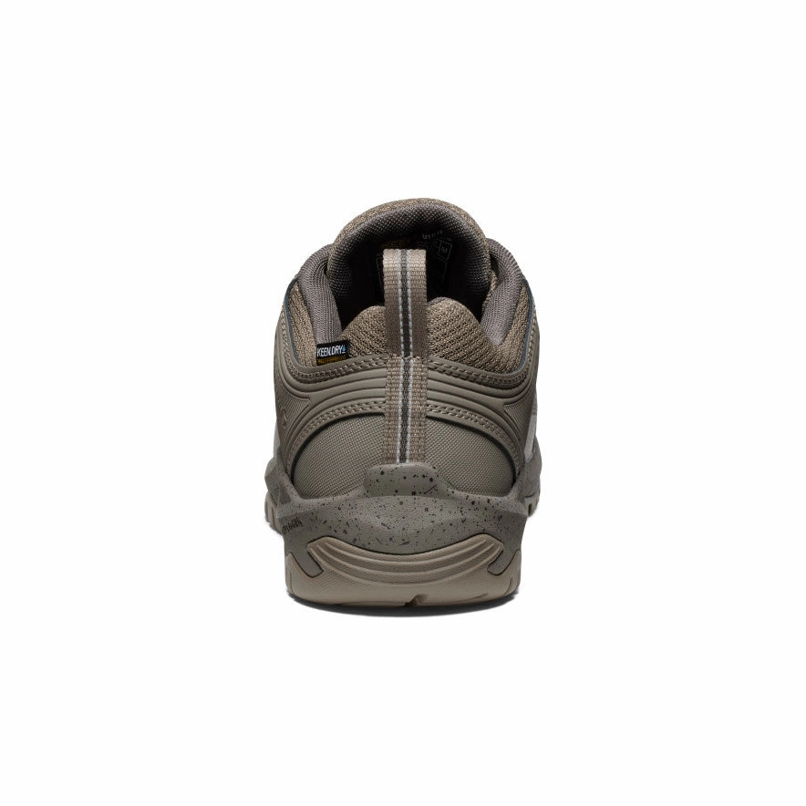 Men's Reno Waterproof (Carbon Toe)  |  Brindle/Morel Minimal Look Metallic Edge