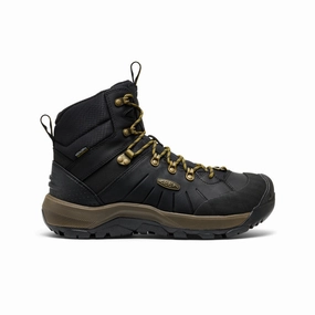 Comfortable Padding Men's Revel IV Polar Waterproof Boot  |  Black/Lemon Curry