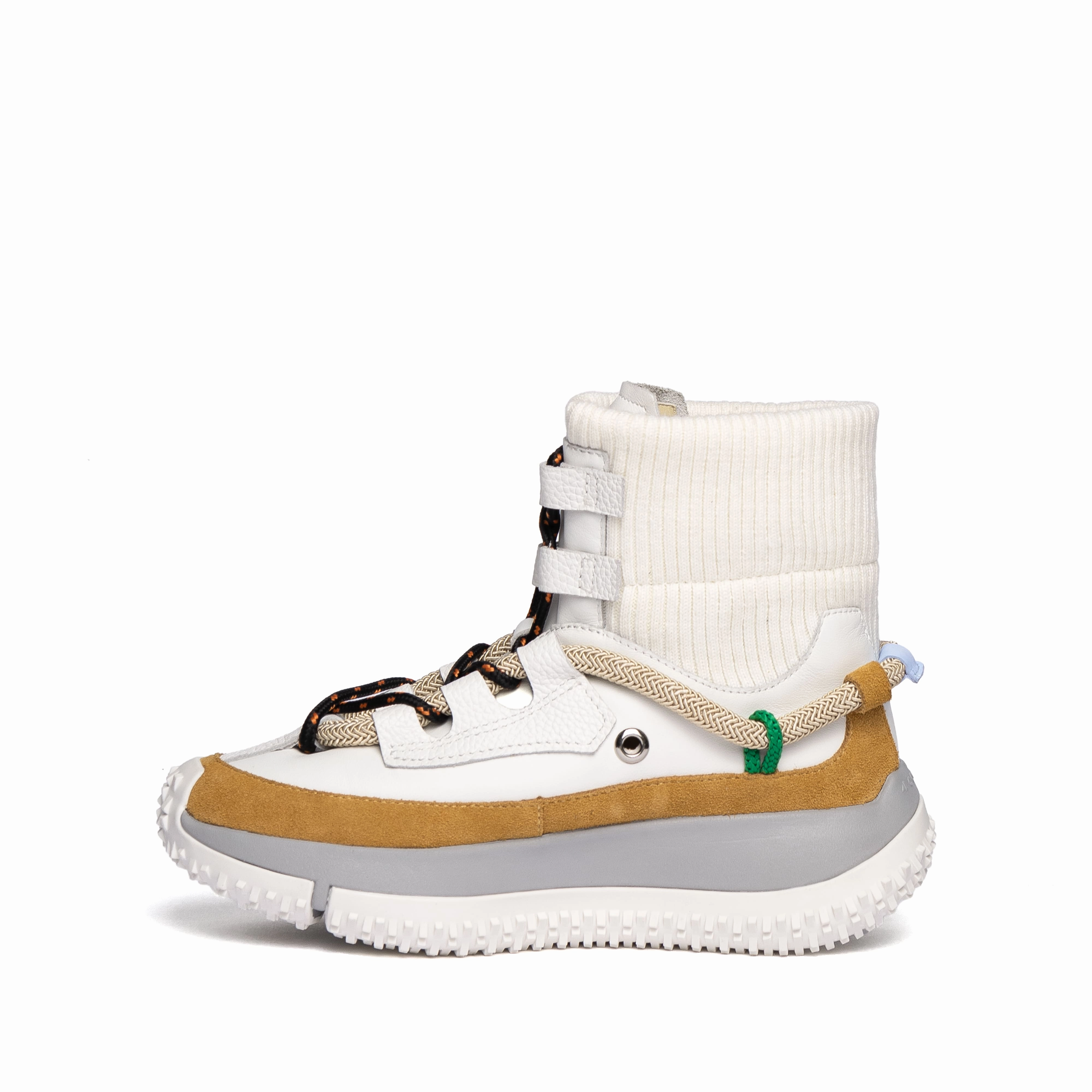 Shock Absorbing Mountain Hike KAPOK LAVA WHITE Rugged Design