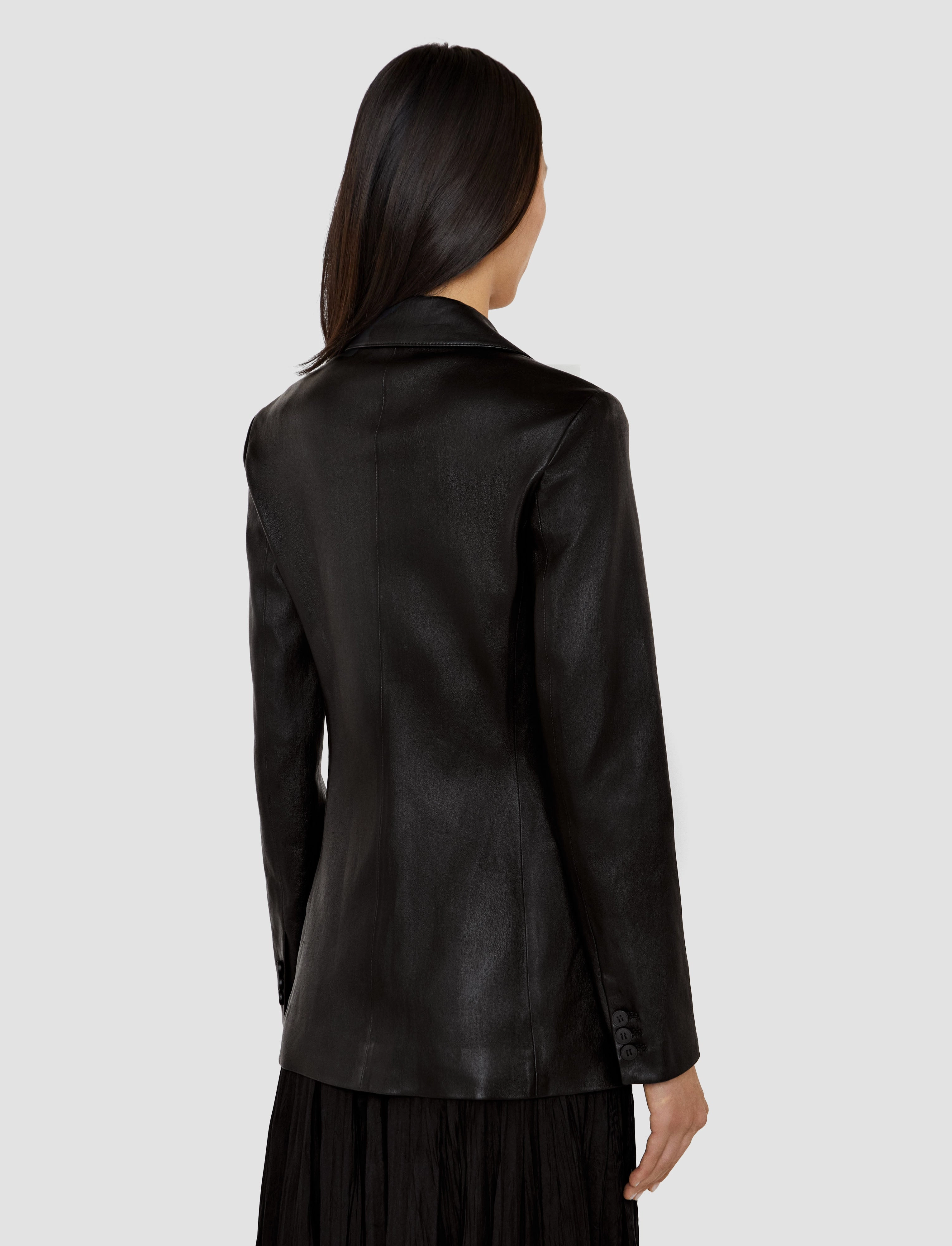 Contribute Insulated Fit Pascal Leather Stretch Jacket
