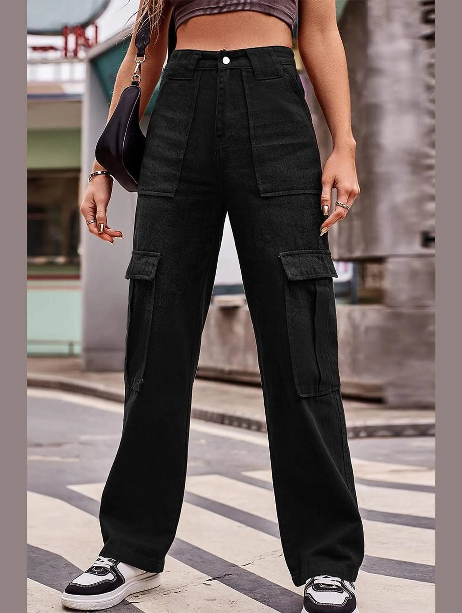 Casual Classic MULTI POCKET CASUAL DENIM PANTS