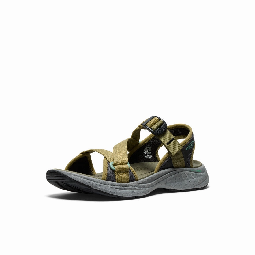 Women's Leiki Open-Toe Sandal  |  Martini Olive/Granite Green Chic Casual Footwear All terrain