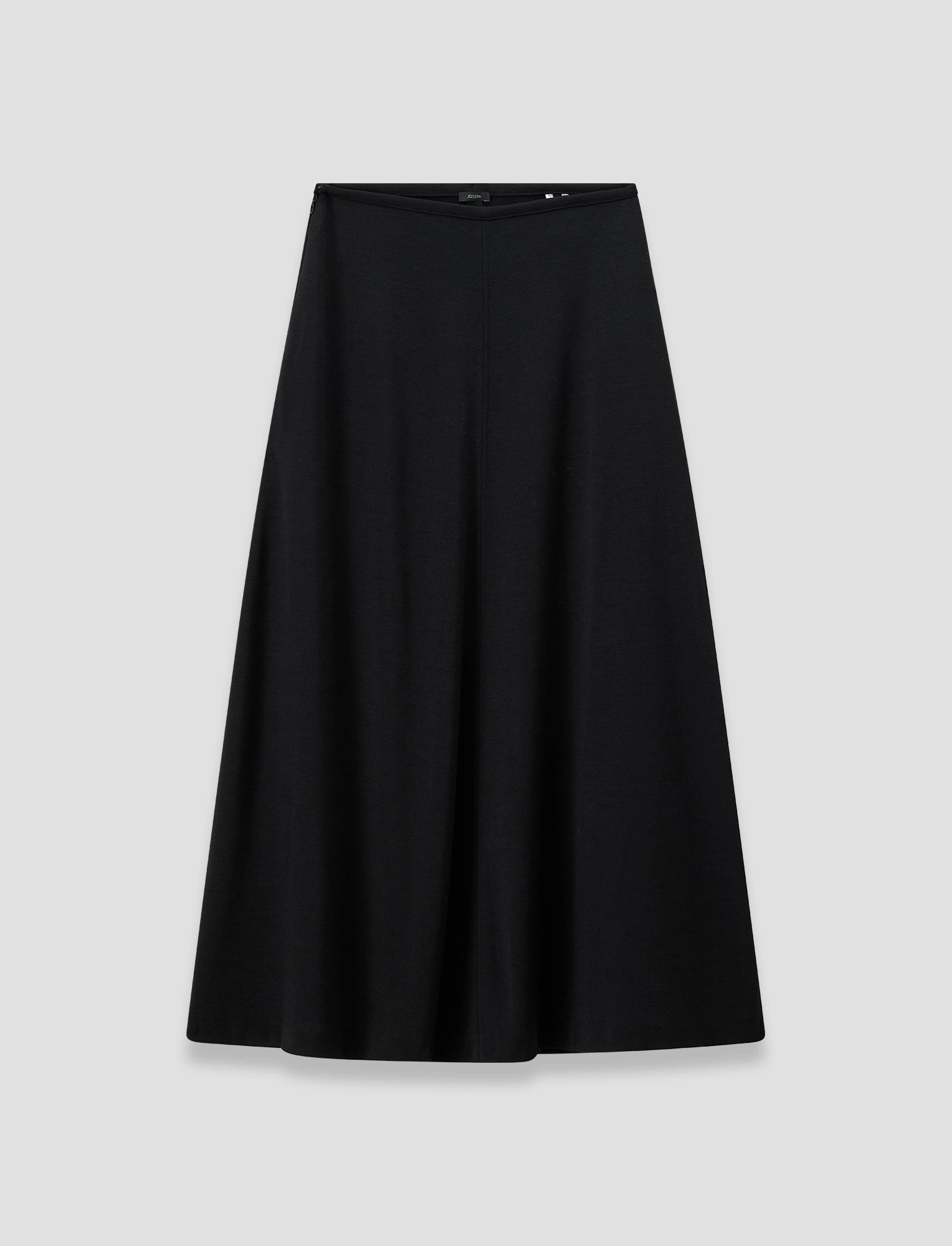 Chic Style Wool Jersey Maxi Skirt