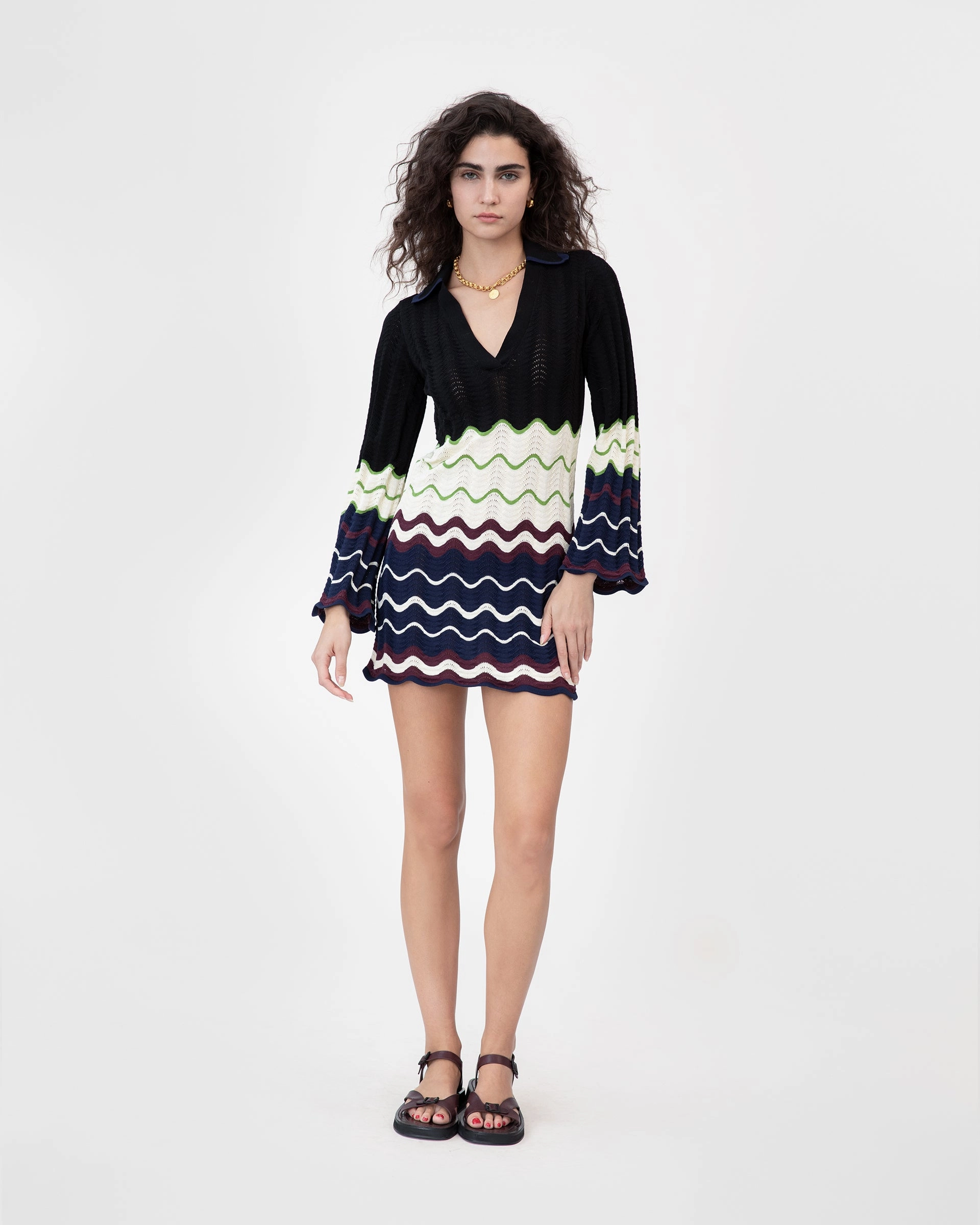 Miles Dress Seaside Fashion High Waist