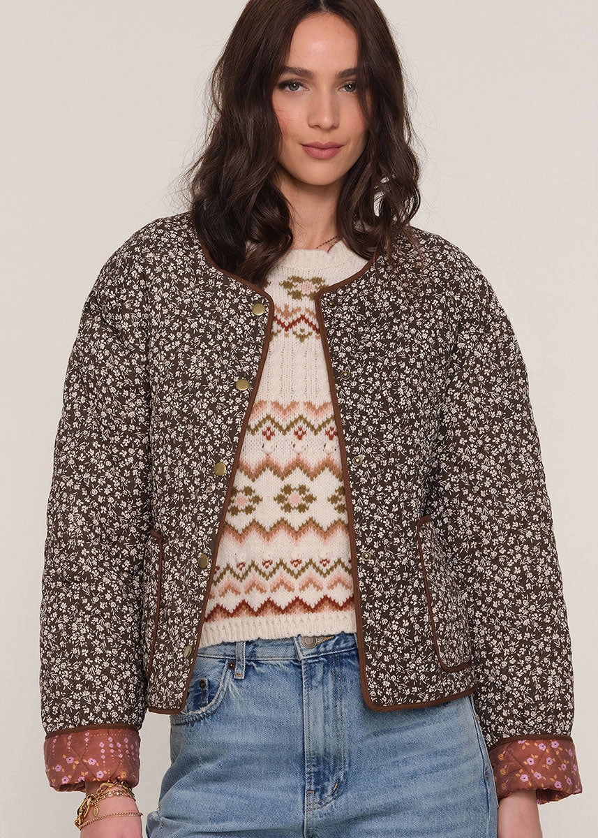 MoistureWickingInterior Shrink Resistant Treatment Verna Jacket - Espresso