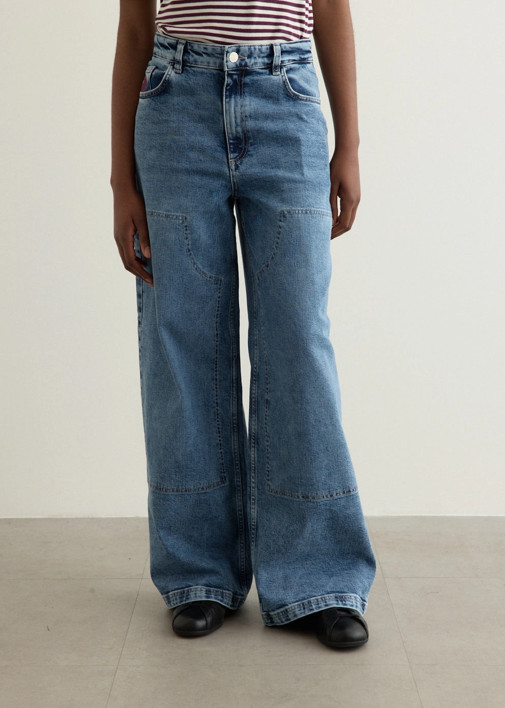 Raw Hem Design Weekend Warrior Elegant Namra Jeans