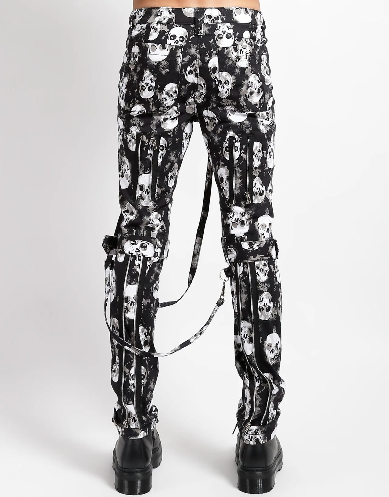 ripstop fabric BONDAGE PANT SKULL