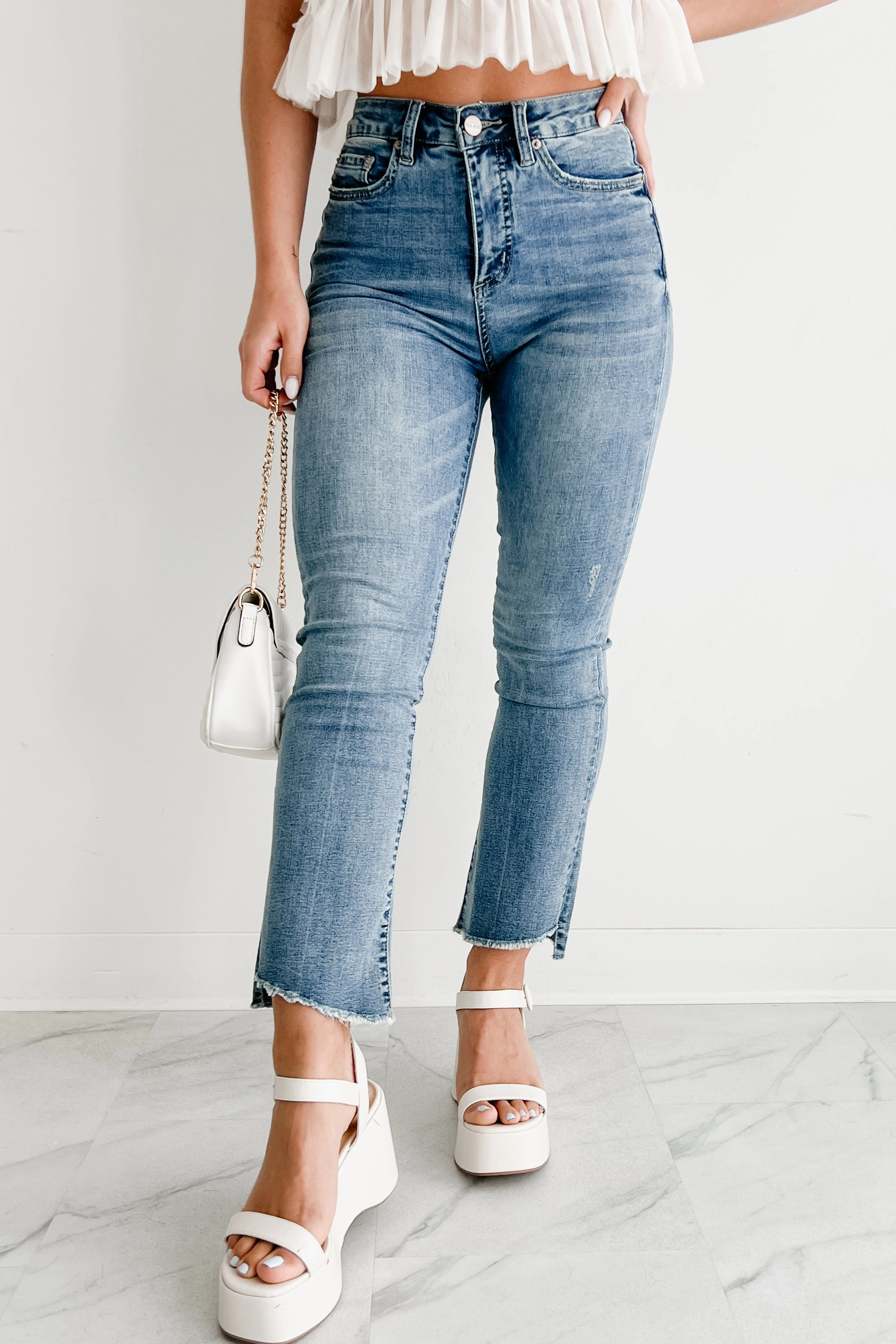 Benedict Bootcut Mica Denim Jeans (Medium) Trend Setter Chill Outfit Student Outfit