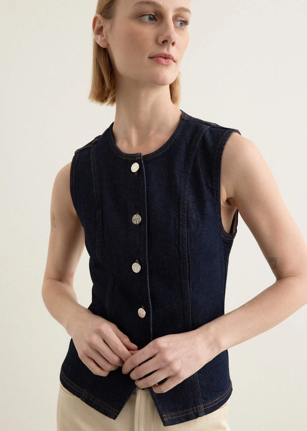 Mene Top Modern Look Smart Casual