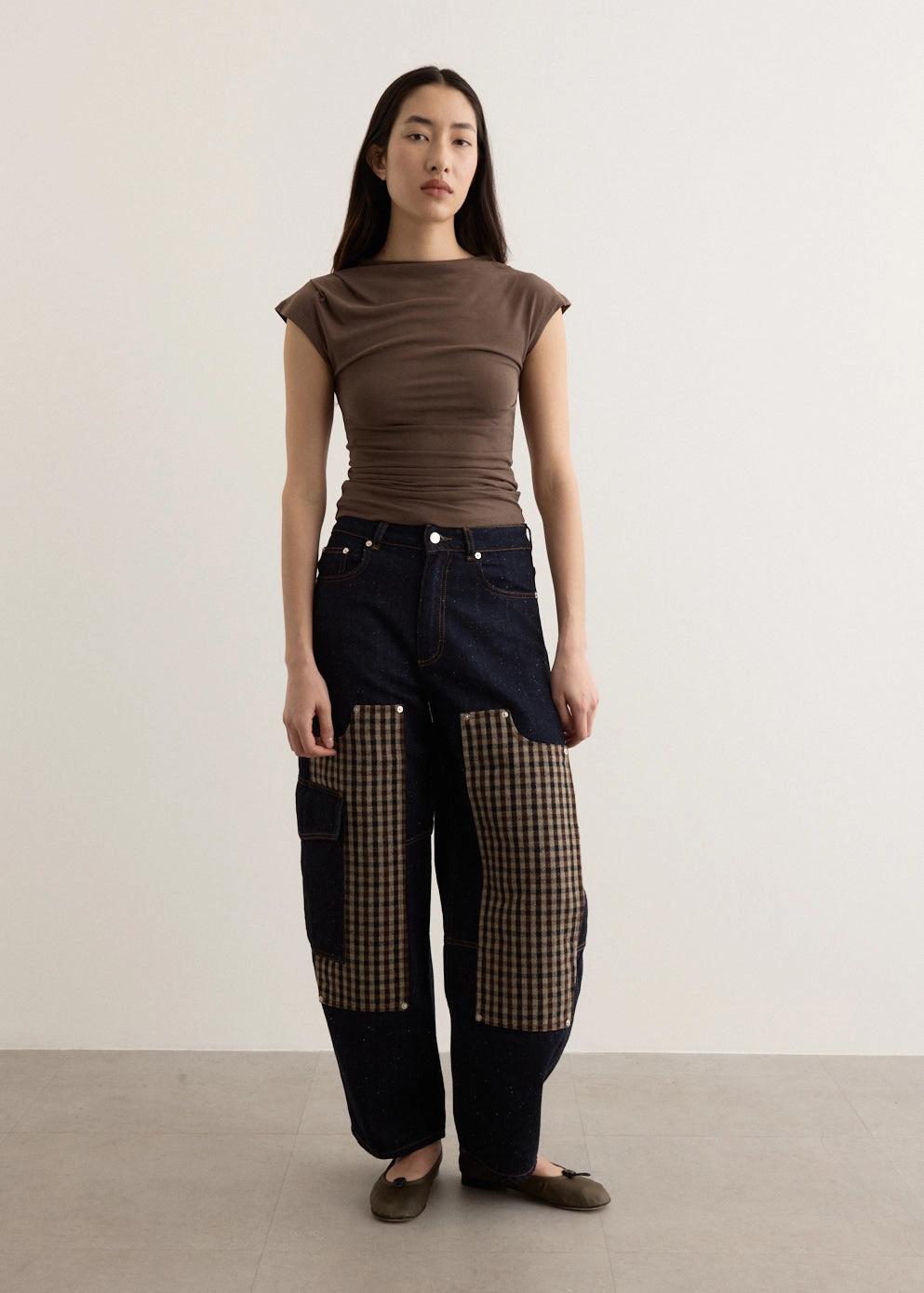 Neppy Denim Carpenter Jeans Classic Outfit Casual Student Outfit