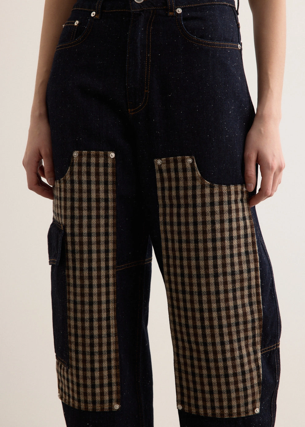 Neppy Denim Carpenter Jeans Casual Fit Daily Wear Festival Outfit