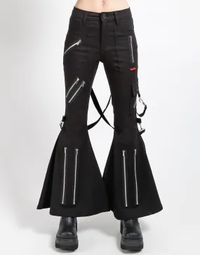 High-rise waist Slim Stretch SPACE PUNK PANT