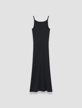 Tailored Silhouette Ethical Production Certified Viscose Knit Stretch Dress