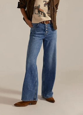 Barrel Waist Comfy Shape Nia BF Jeans - Friday