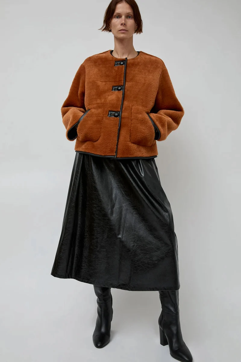 Niels Reversible Jacket Stretchable Fabric Muted Look