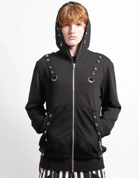 NIGHT HOODY Drop Shoulder Cut
