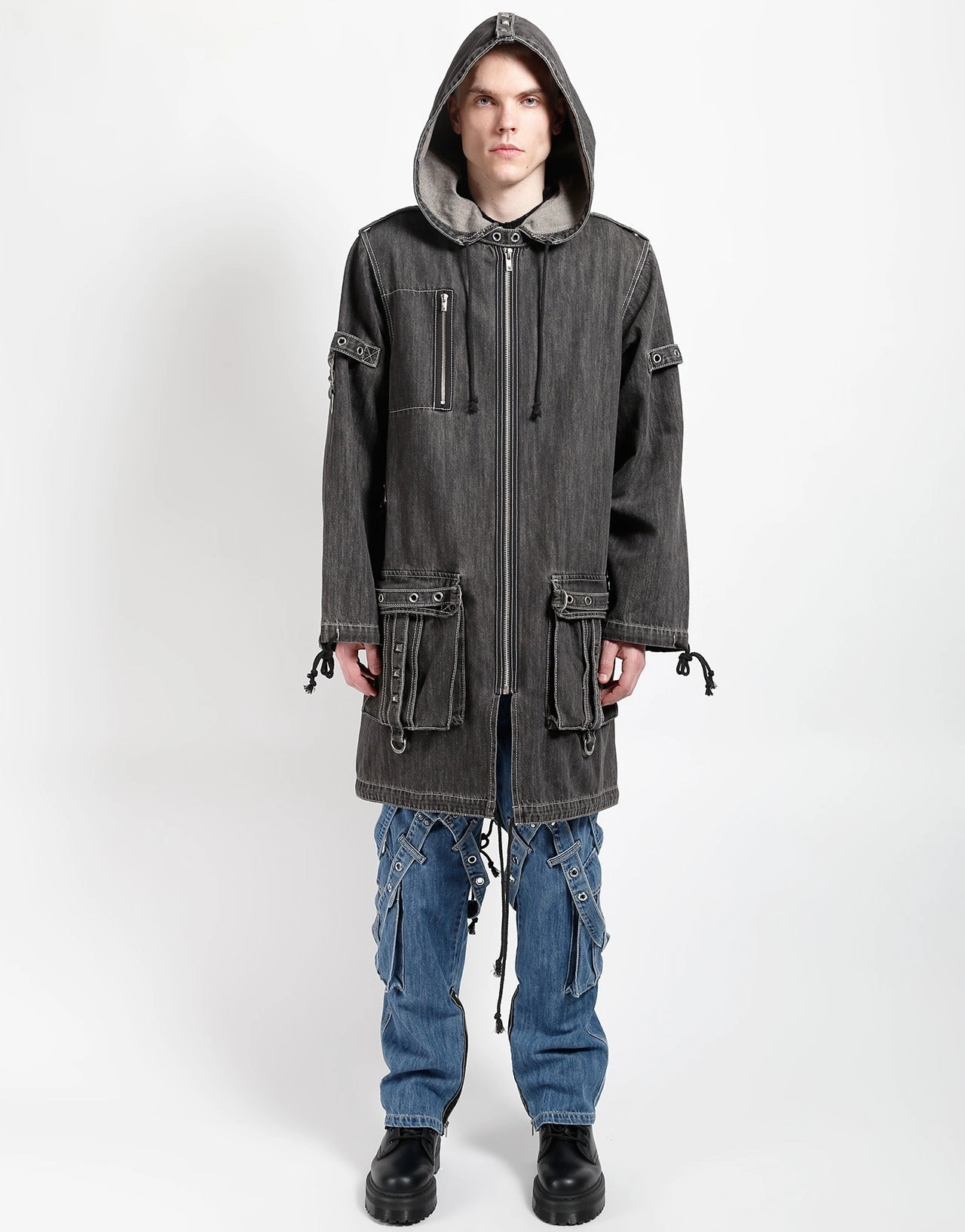 Windproof Inner Layer Weatherproof Shell NIGHT WALKER TRENCH COAT