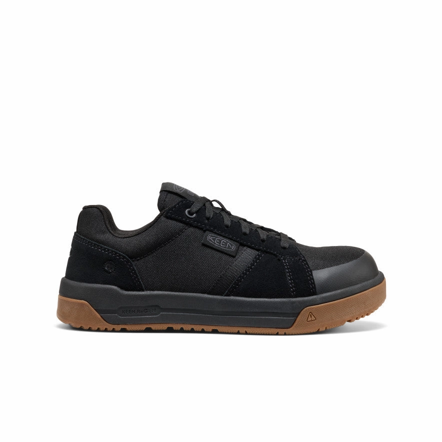 Women's Kenton Work Shoe (Carbon Toe)  |  Black/Gum Steel Toe Leather Lining