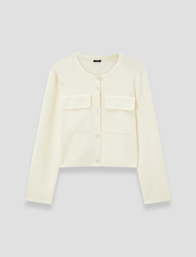 Viscose Knit Stretch Cardigan Jacket FadeResistant