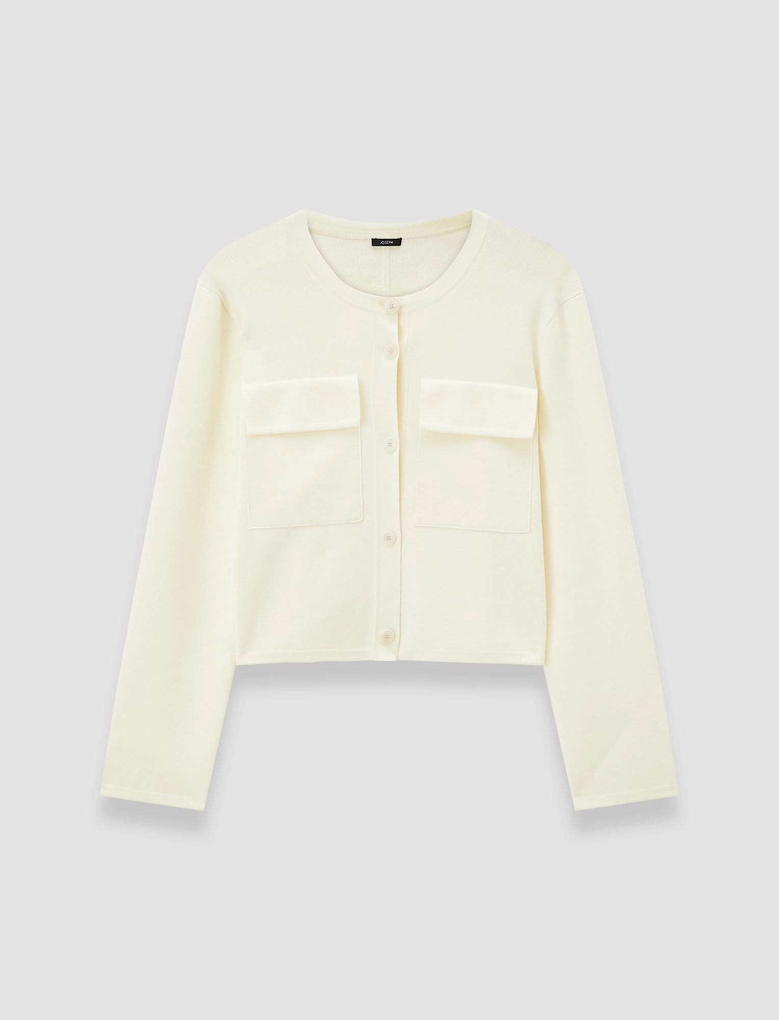 MultiDirectional Elasticity Layered Knit Design Viscose Knit Stretch Cardigan Jacket