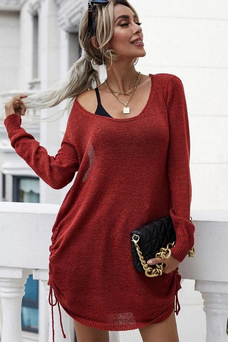 Lightweight insulation Sophisticated Knit SEXY LOOSE TOP