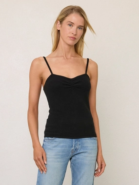 Breathable mesh panel CASHMERE CAMI