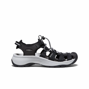 Comfortable beach sandals Sandal Clasps Women's Astoria West Sandal  |  Black/Grey