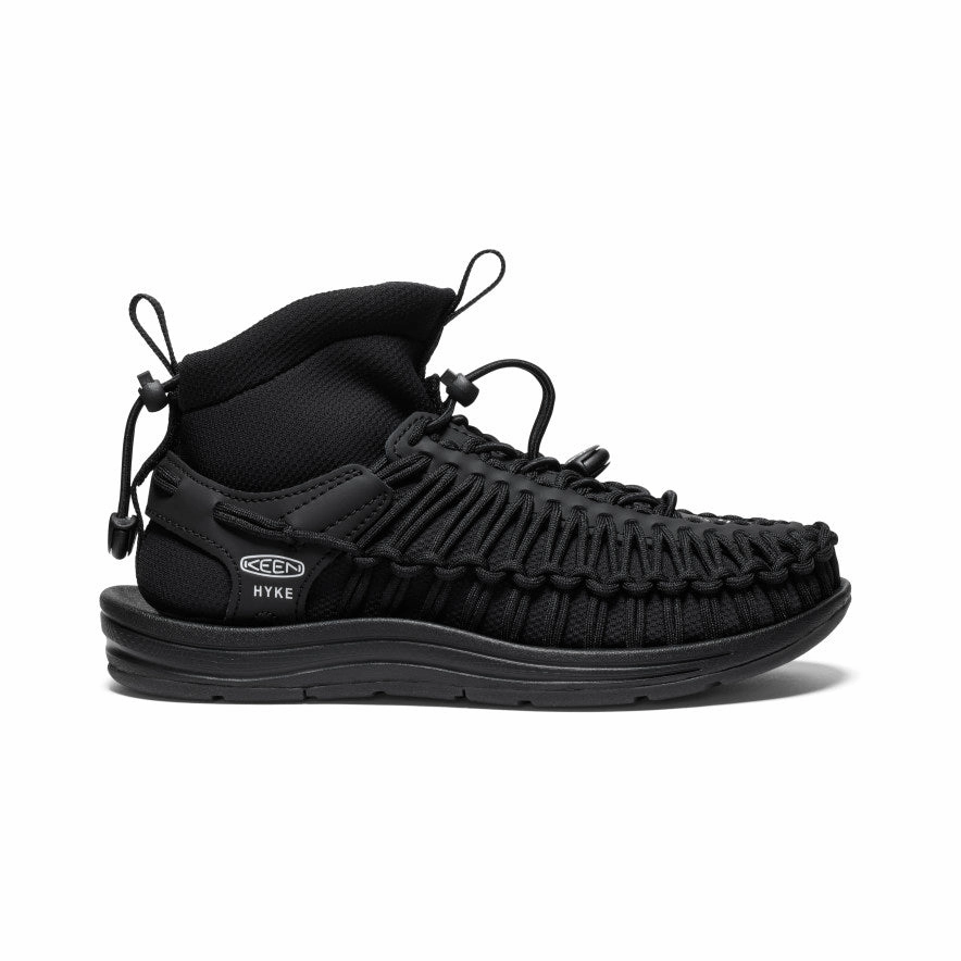 Women's UNEEK High Top x HYKE  |  HYKE Black Eva Midsole Protective Upper