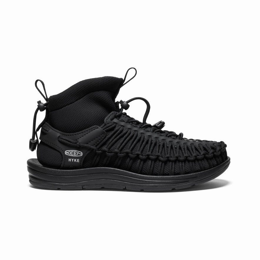Smooth Soles Women's UNEEK High Top x HYKE  |  HYKE Black