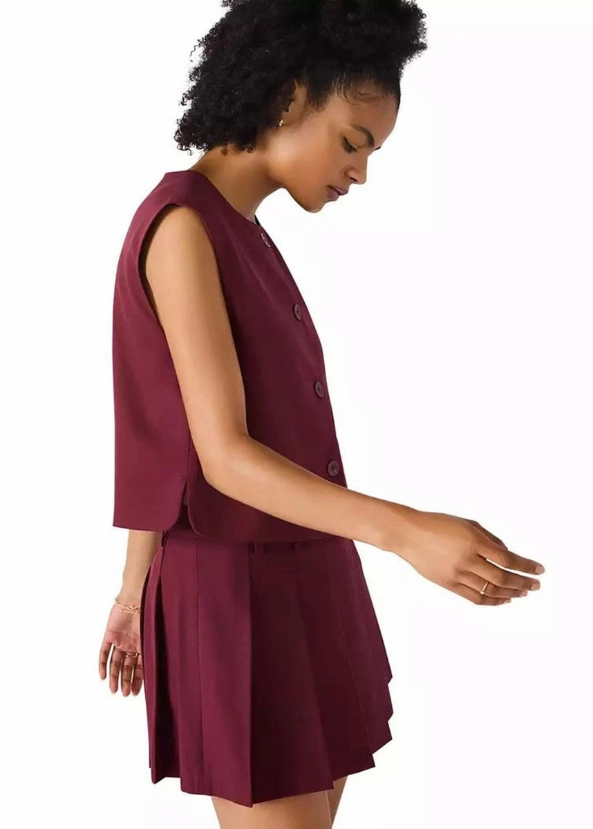 EasyCareMaterial Alessa Top - Wine