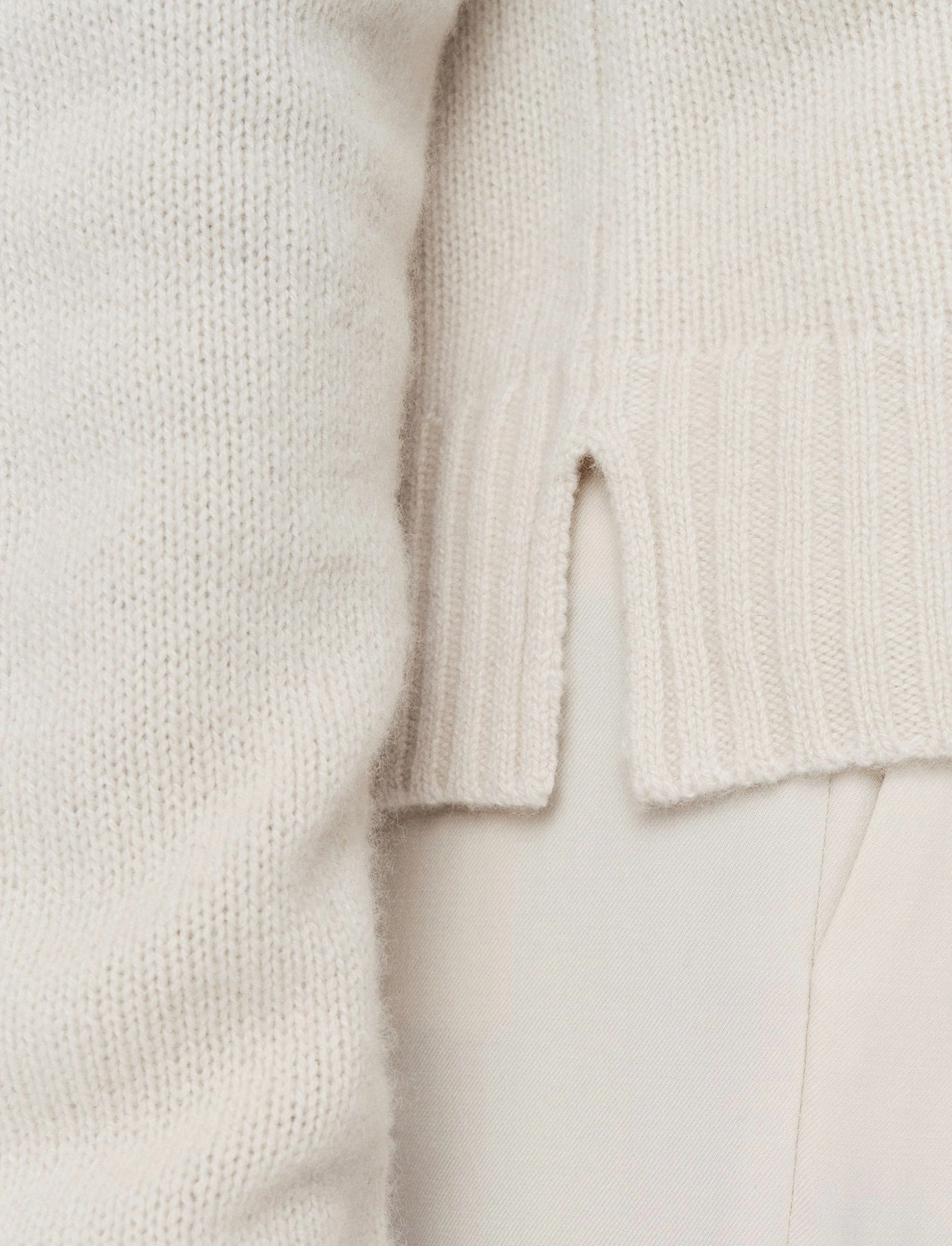 Open Cashmere Cardigan Lounge Outfit Odor Resistant Blend