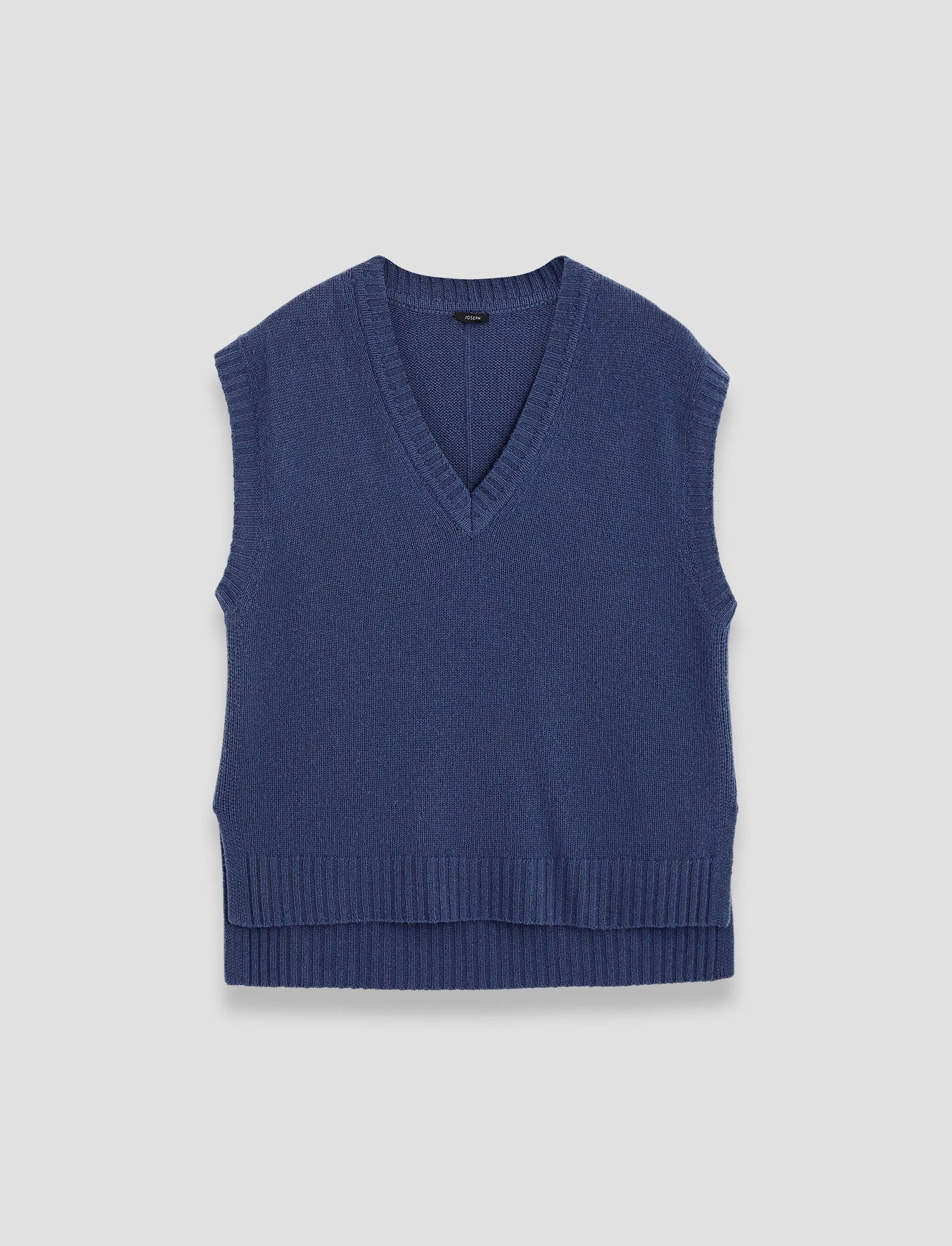 ZeroWaste Manufacturing Daily Casual Open Cashmere Vest