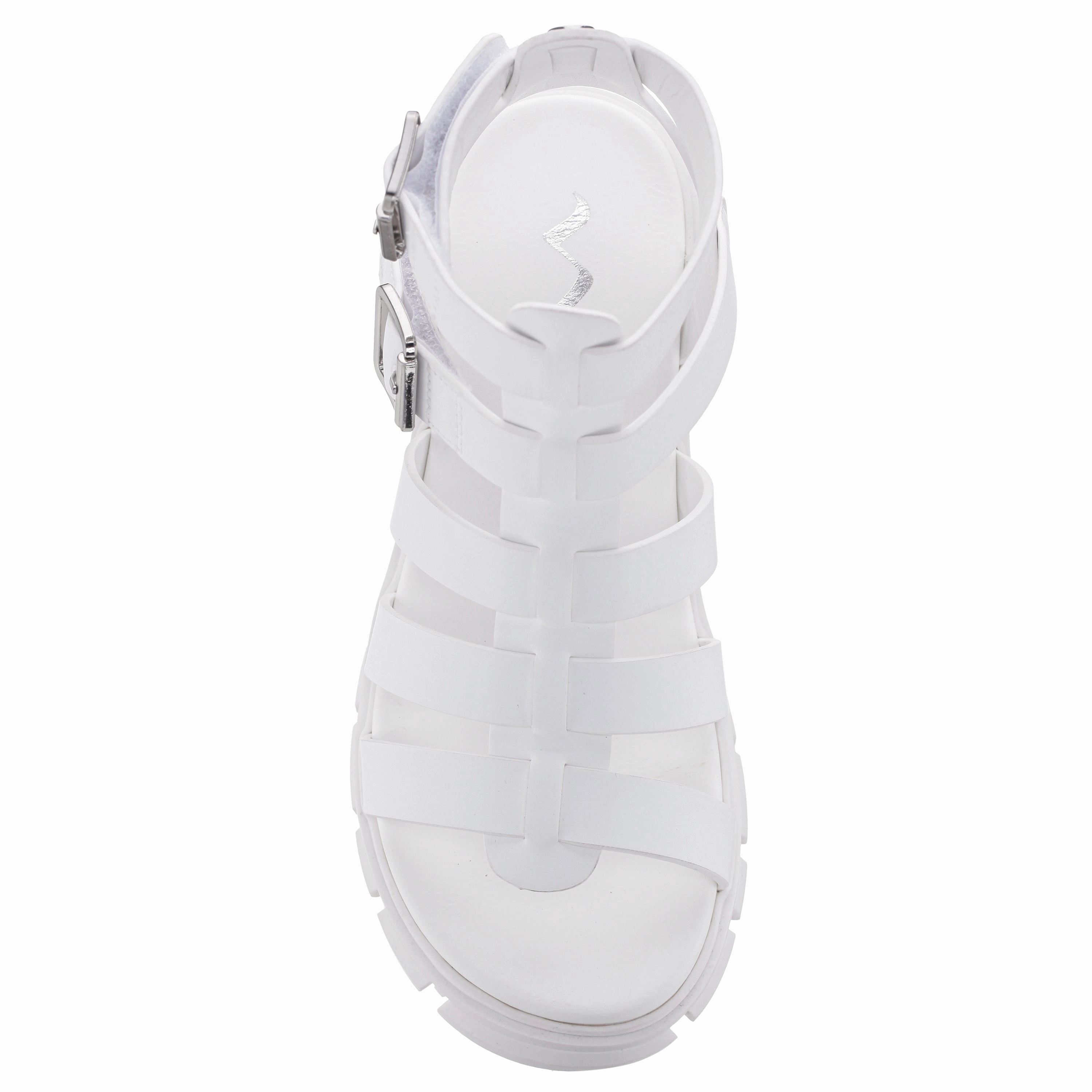 DERIAN-WHITE Sporty Style Slip-On Shoes