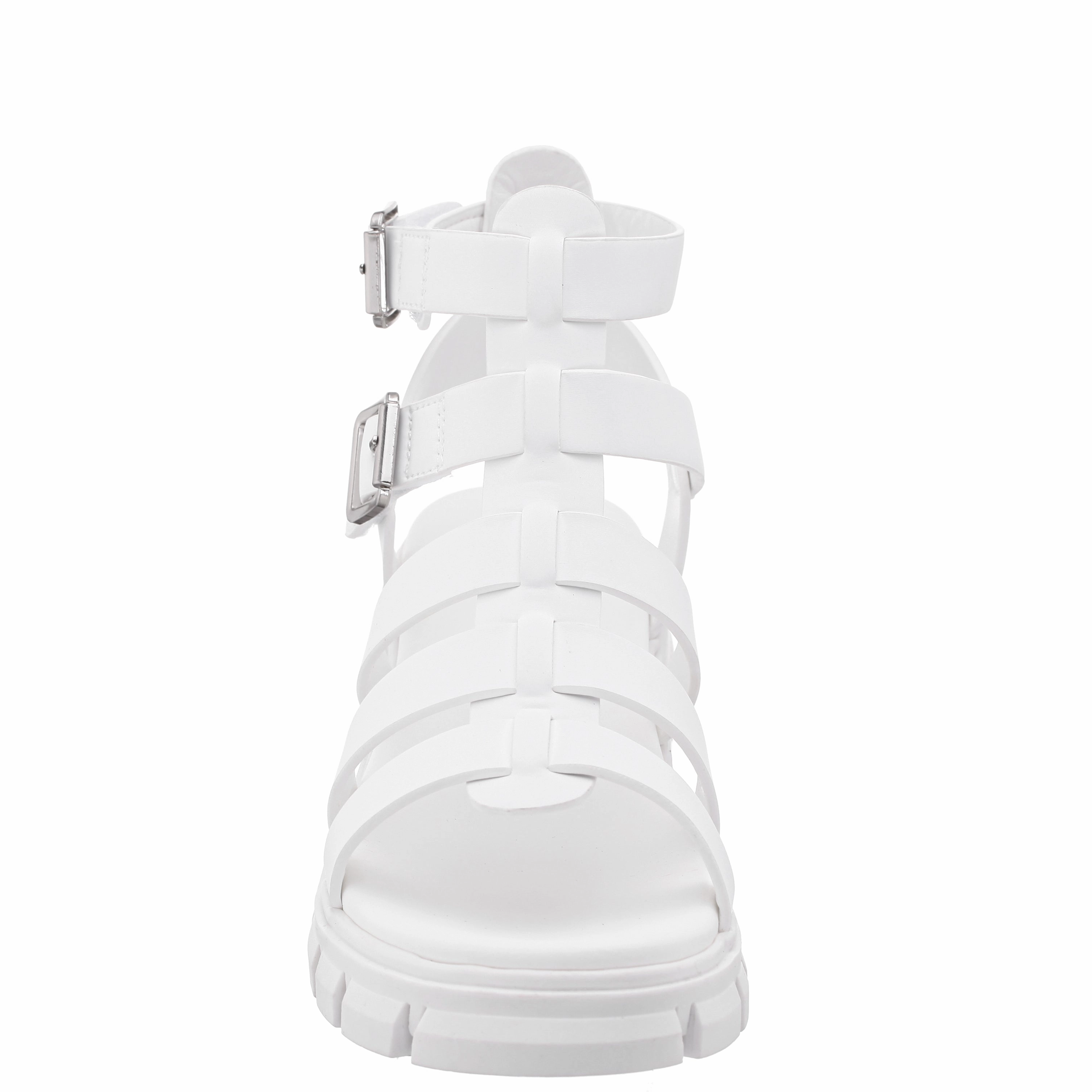 DERIAN-WHITE Casual Footwear for Beach Fast Slide