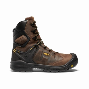 Men's Dover 8" Waterproof Boot (Carbon Toe)  |  Dark Earth/Black Hiking Fit Running