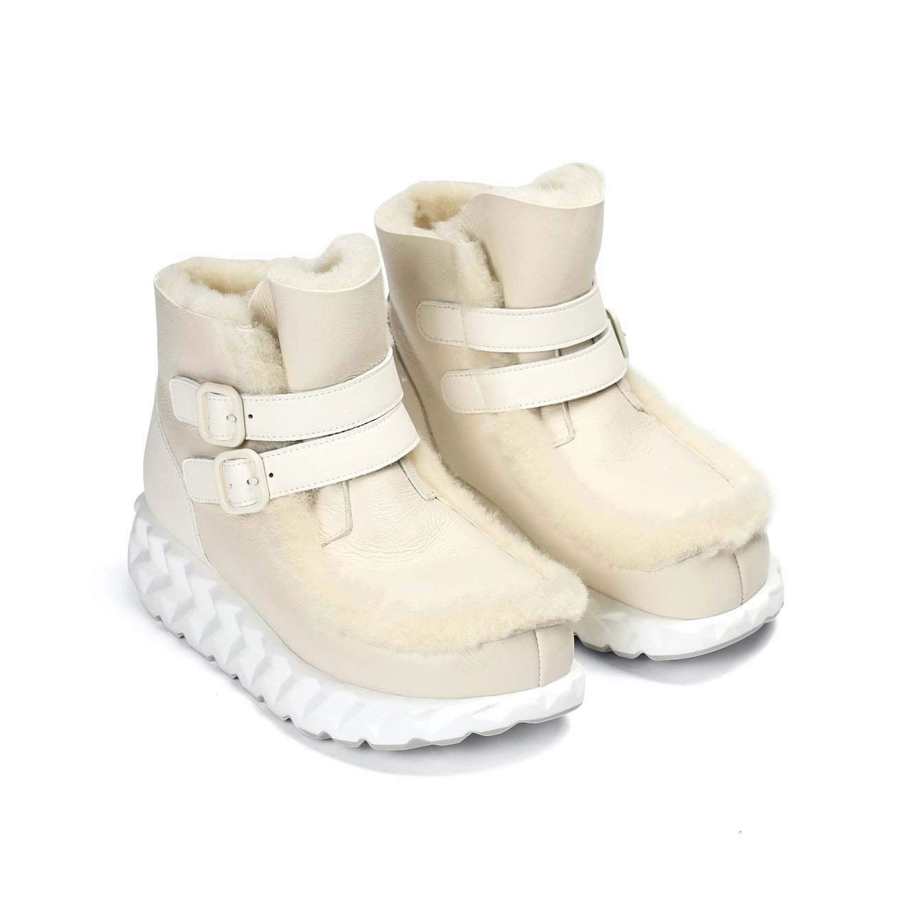 Shock Absorbing Rainy Day Commuter JABARA MONTI WHITE