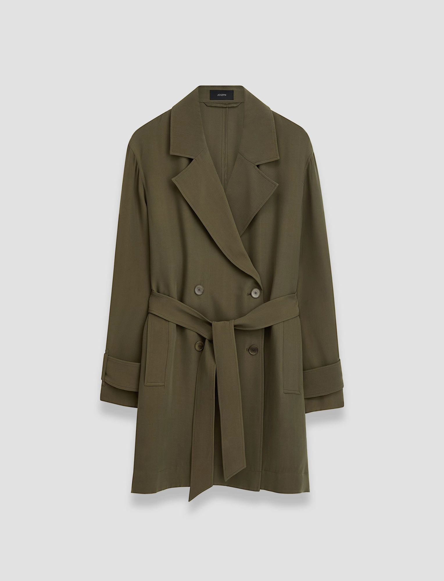 Silk Crepe Charah Jacket hunters Quick Layering