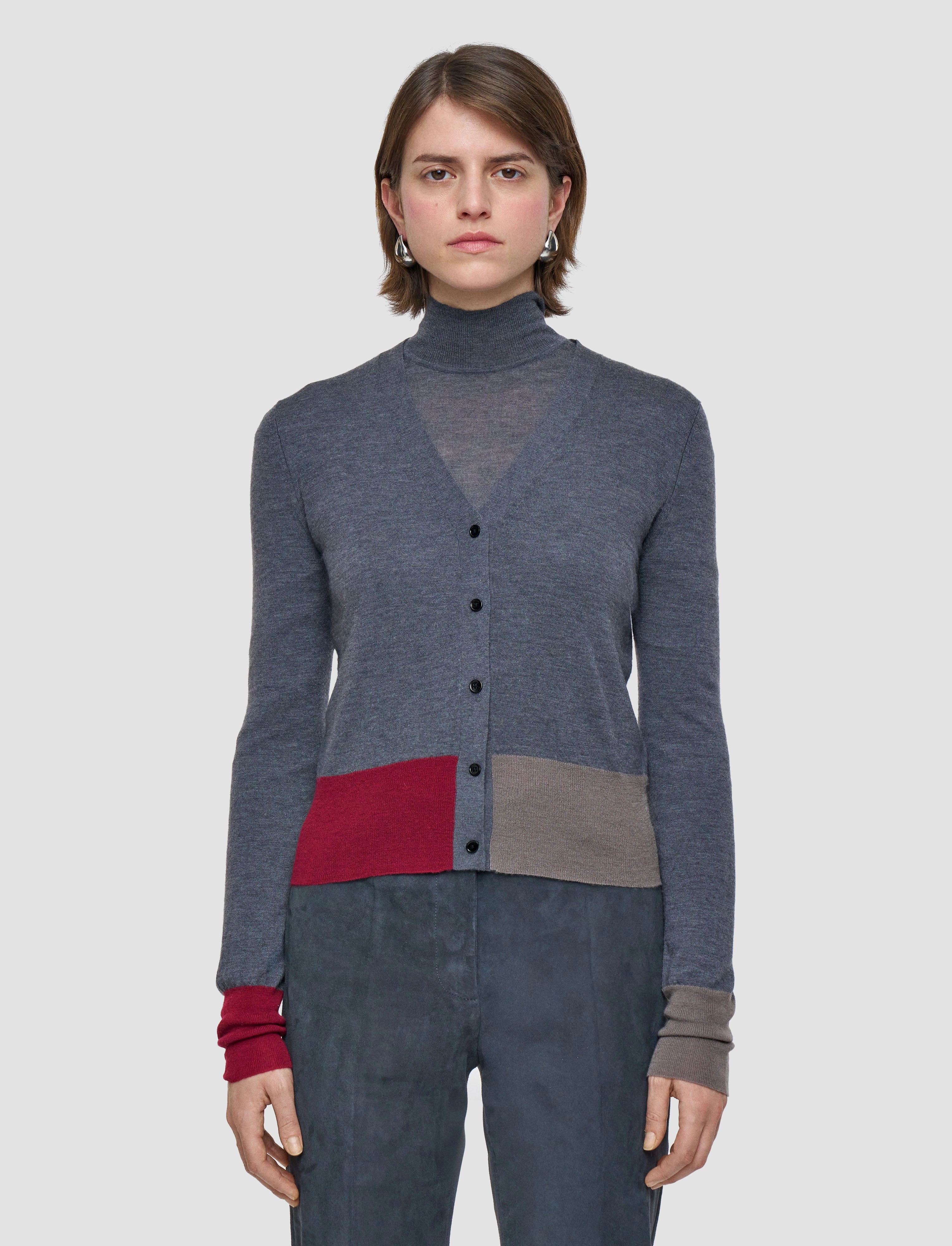 Overlay Cashair Cardigan FrictionResistant Sleeves